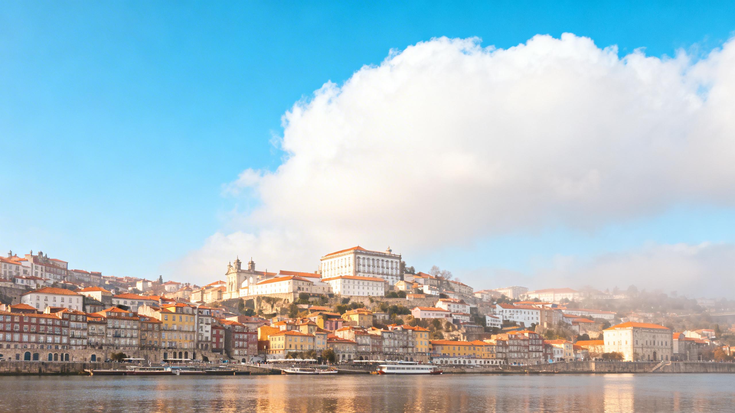 Desert landscape with golden sand dunes at sunset